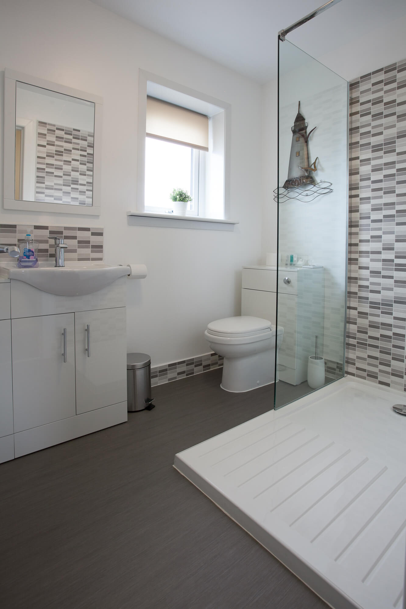The shared bath room